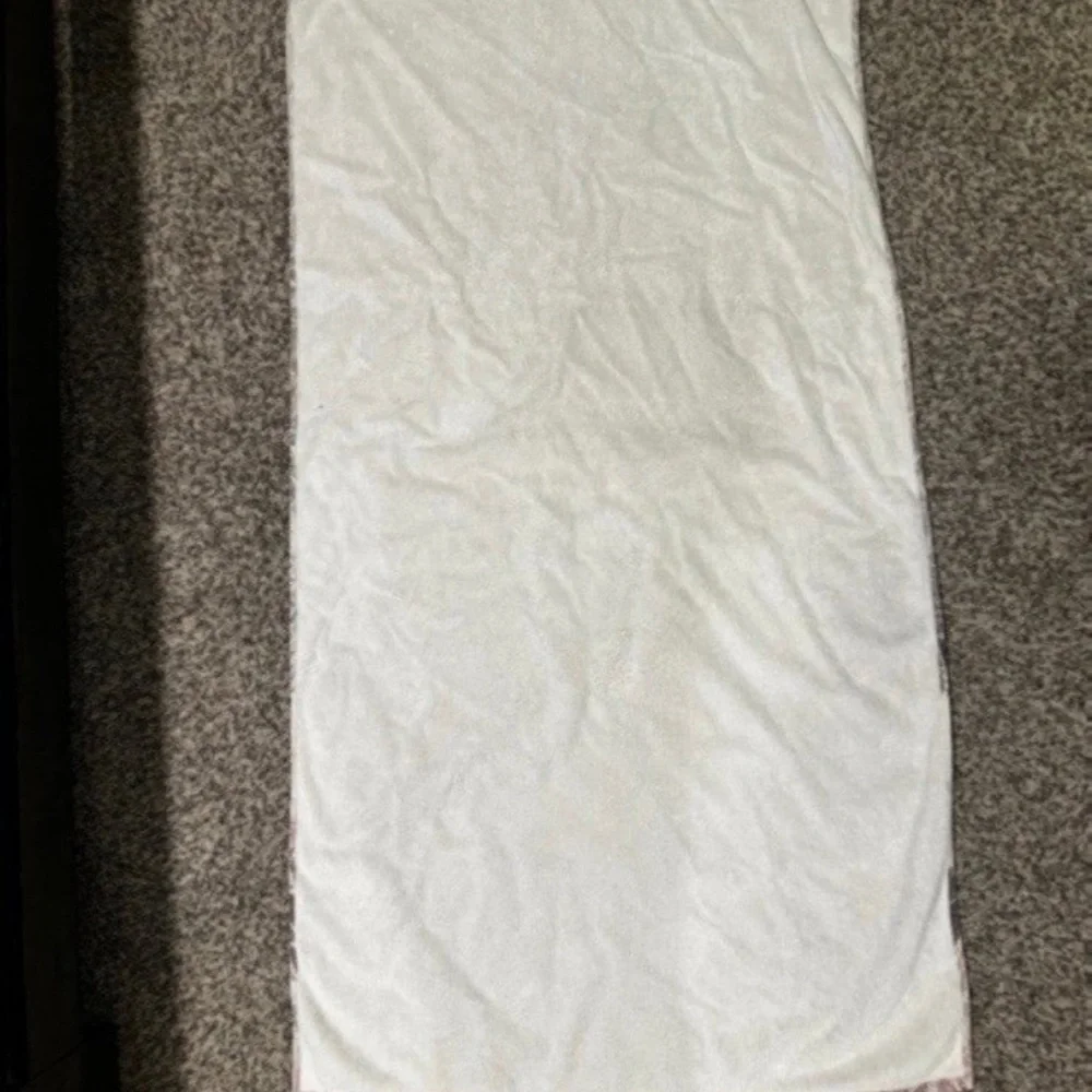 Taylor Swift Cream Towel with Black Script